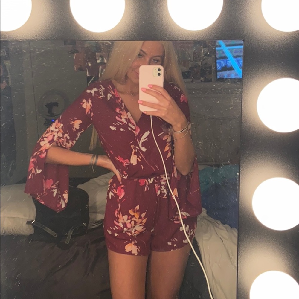 Floral romper